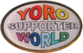 イラスト：YORO SUPPORTER WORLD　ロゴ