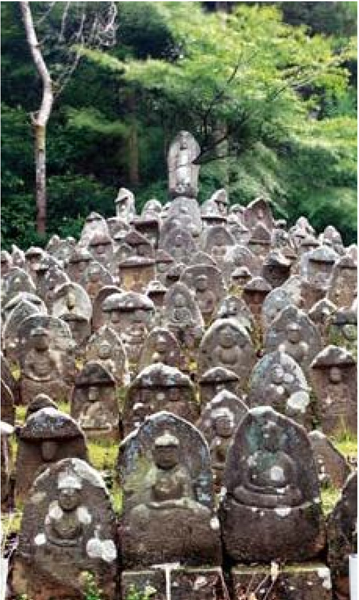 写真：象鼻山　石仏