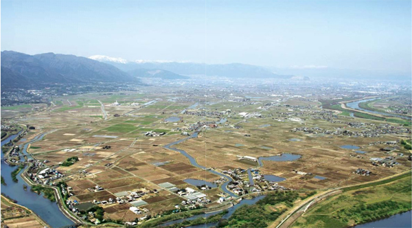 写真：養老町全景